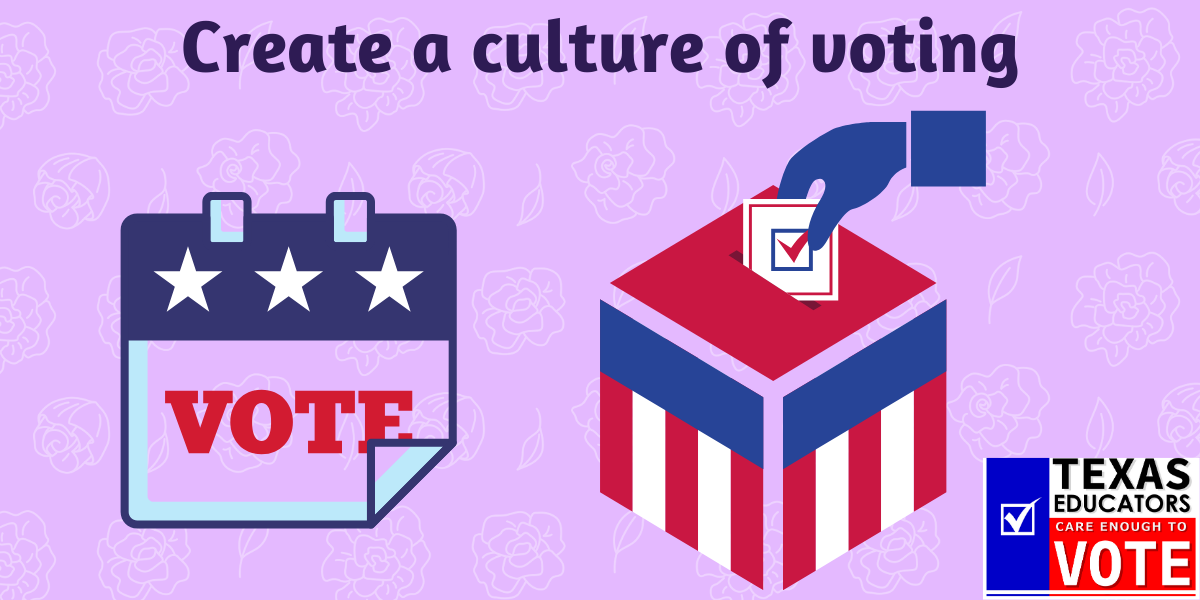 Build a culture of voting