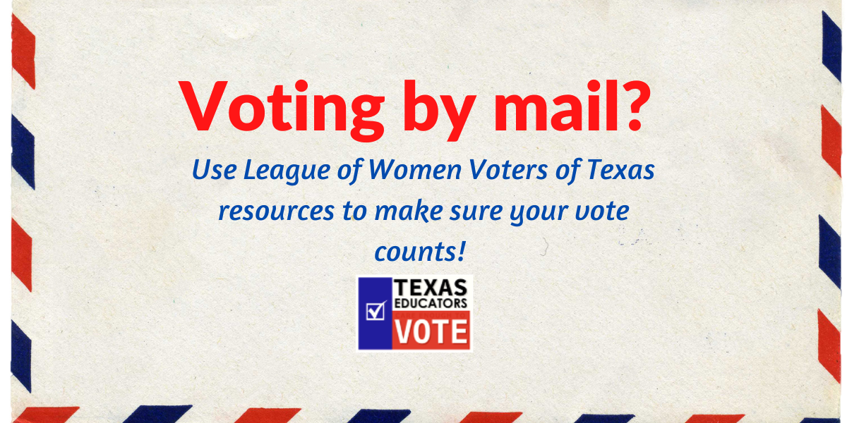 Voting By Mail In Texas – Texas Educators Vote